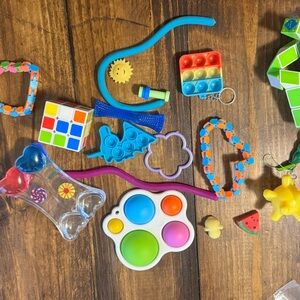 Assorted Kids Sensory Fidget Toy Pack – Multicolor